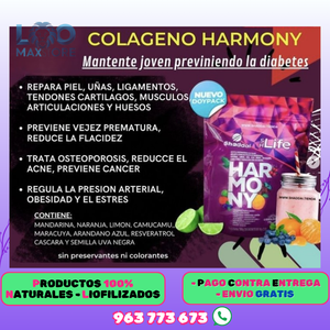 🤩HARMONY COLÁGENO HIDROLIZADO -  PREVIENE LA OSTEOPOROSIS🕺